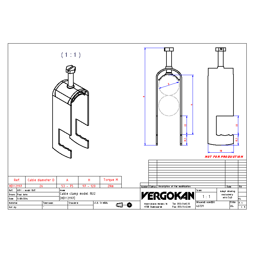 COMMERCIAL Y-klem RU2